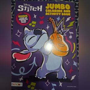 New Disney Stitch Coloring and Activity Book